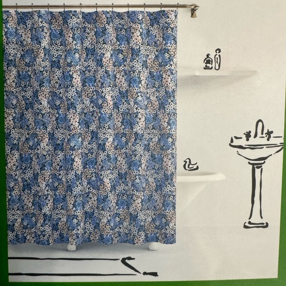 Kate Spade Shower Curtain - Picture 4 of 6